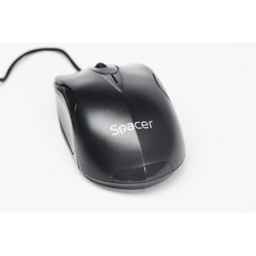 Mouse Spacer SPMO-M11 , Optic , 800 DPI , Negru